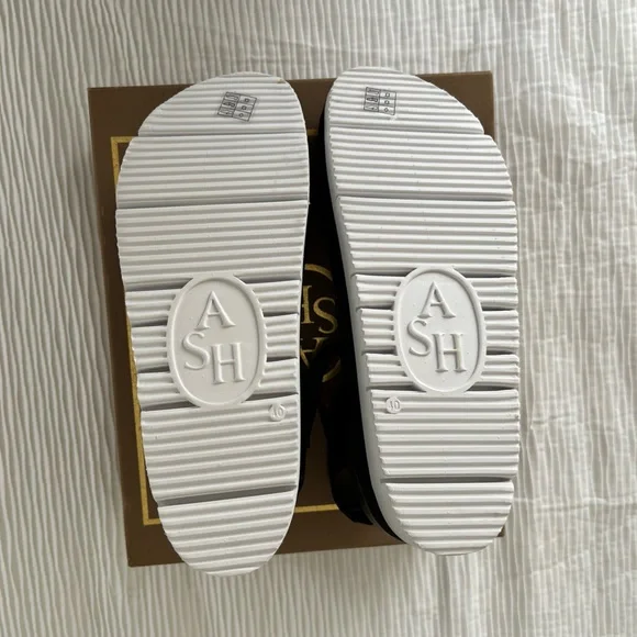 NWT ASH Women's Vera Flatform Leather Sandals. Size 40 - Picture 8 of 10